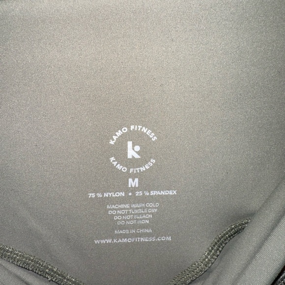 Green, Kamo high waisted leggings. Size medium. - Picture 3 of 3